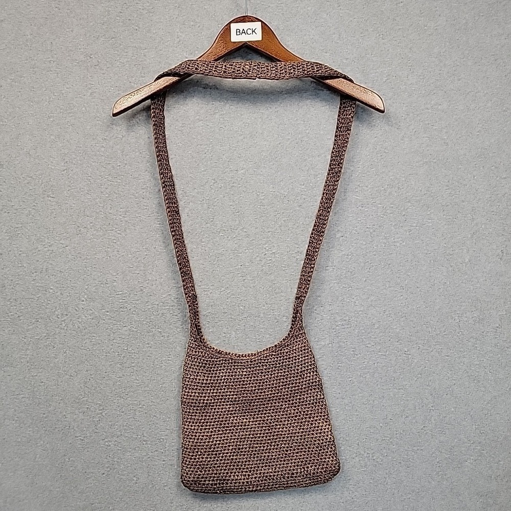 Kaminski Australia Brown Flat Sac 100% Raffia Crossbody Bag Handmade Madagascar - Picture 4 of 16